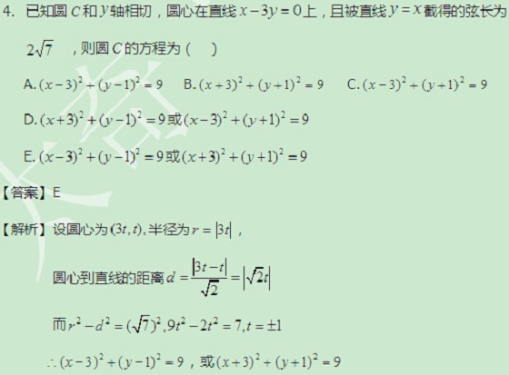 【太奇MBA 2014年9月23日】MBA数学每日一练 解析