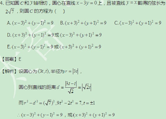 【太奇MBA 2014年9月24日】MBA数学每日一练 解析